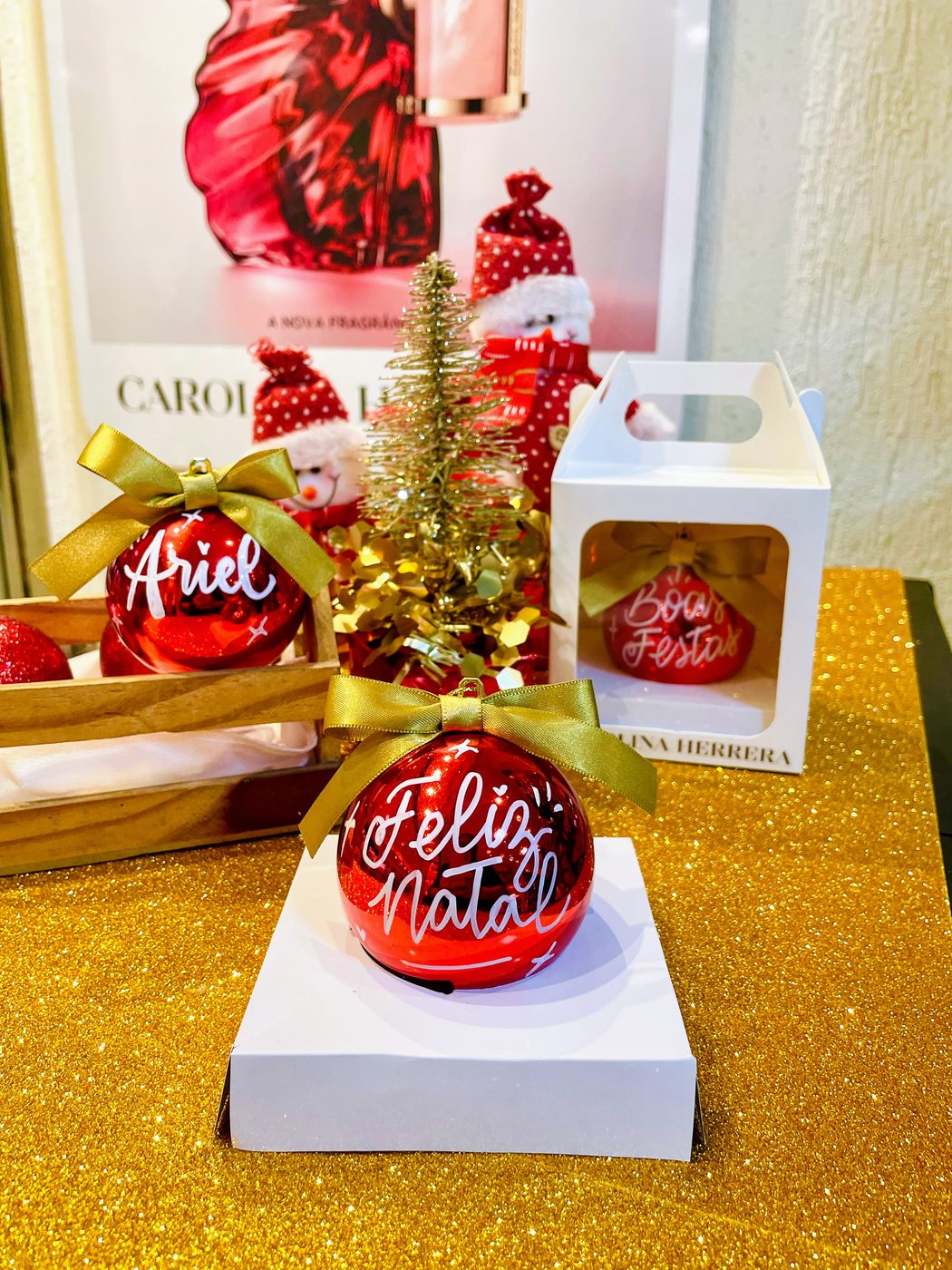 Bolas de Natal Personalizadas