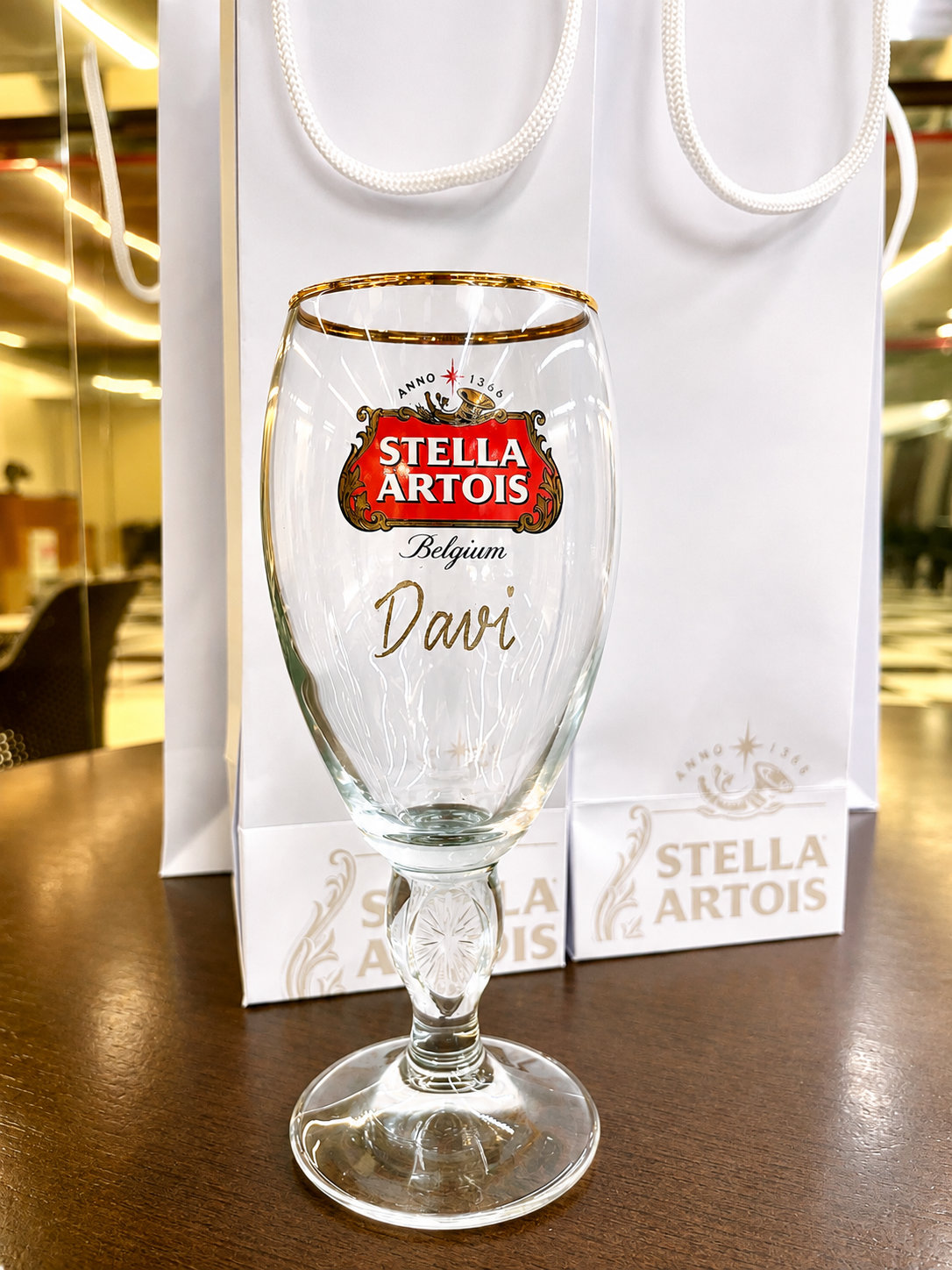 Engraving Campanha Stella Artois